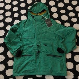 Abercrombie and Fitch mountain anorak water repellent pullover jacket NWT men XS